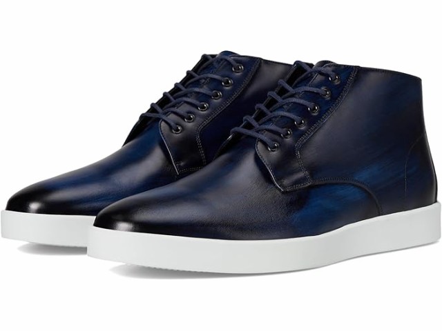 (取寄) ジョンストン&マーフィー コレクション メンズ ボリバル プレーン トゥ ブート Johnston & Murphy Collection men Johnston & Murphy Collection Bolivar Plain Toe Boot Navy Hand-Stained Calfskinの通販は