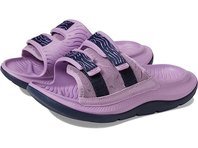 (取寄) ホカオネオネ オラ ラグゼ Hoka Hoka Ora Luxe Violet Bloom/Outer Spaceの通販は 19,094円