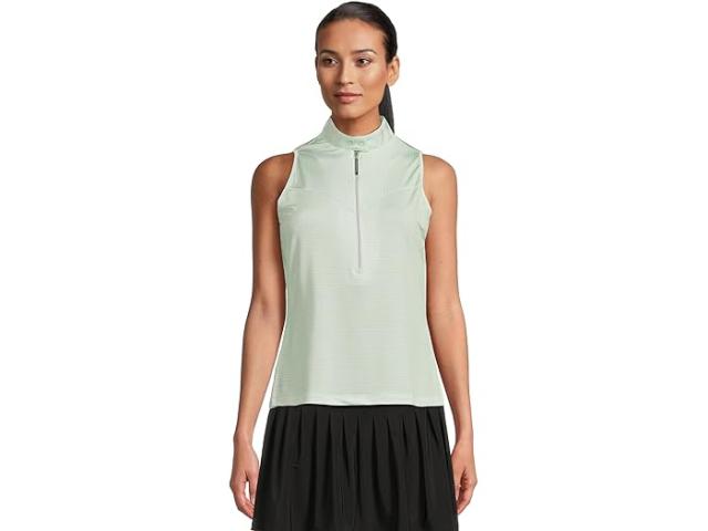 (取寄) ジェイミー サドック レディース モナーク プリント スリーブレス トップ Jamie Sadock women Monarch Print Sleeveless Top Creme De Mint