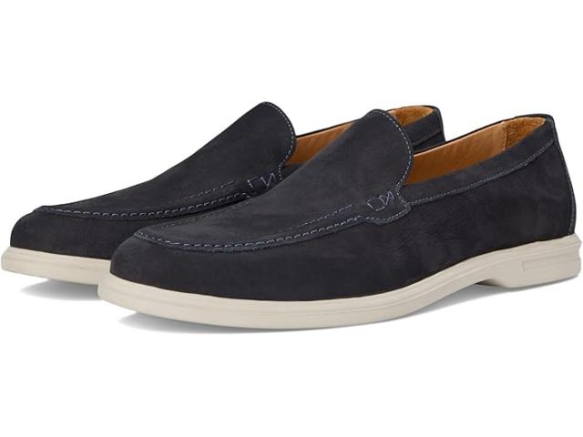 (取寄) ピーター ミラー メンズ エクスカーショニスト ヌバック ヴェニーシャン ローファーズ Peter Millar men Excursionist Nubuck Venetian Loafers Dark Navy