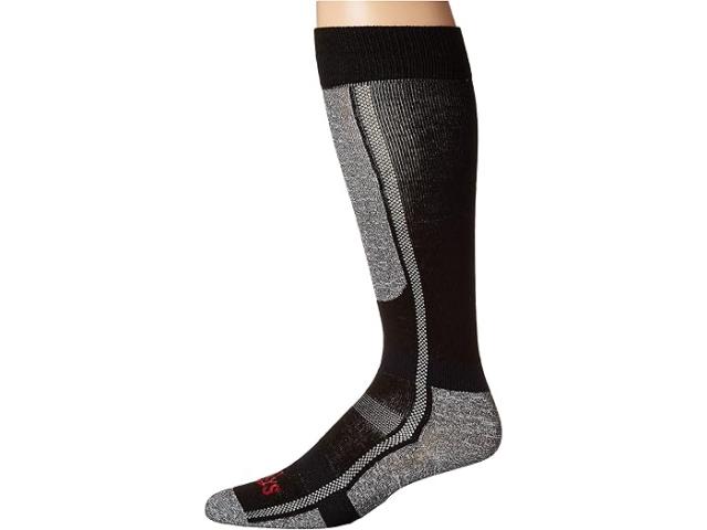 (取寄) ホットチリ メンズ プレミアム ロー ボリューム ソックス Hot Chillys men Premium Low Volume Socks Black/Heather