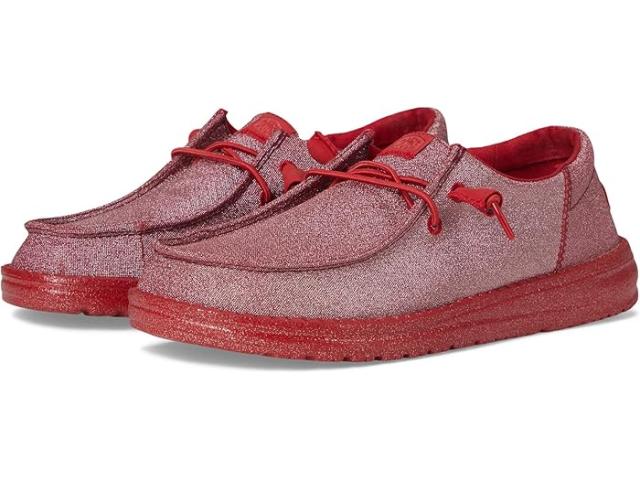 (取寄) ヘイ デュード レディース ウェンディ ファンク スパークル Hey Dude women Wendy Funk Sparkle Redの通販は