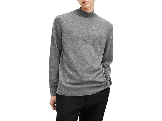 (取寄) オールセインツ メンズ キルバーン モック ネック AllSaints men Kilburn Mock Neck Carter Grey