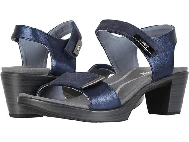 (取寄) ナオト レディース インタクト Naot women Naot Intact Navy Velvet Nubuck/Polar Sea Leather/Pewter Leather