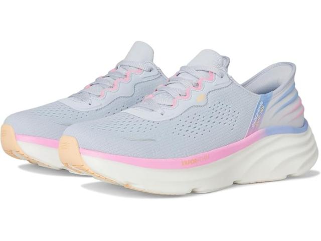 (取寄) スケッチャーズ レディース デラックス ヴェイパー ハンズ フリー スリップ-インス SKECHERS women D'Lux Vapor Hands Free Slip-INS Light Grey Multi