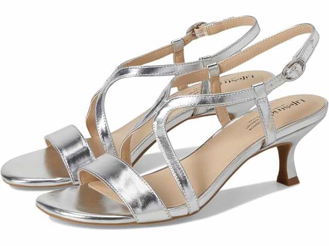 (取寄) ライフストライド レディース ノリータ LifeStride women Nolita Silver Faux Leatherの通販は