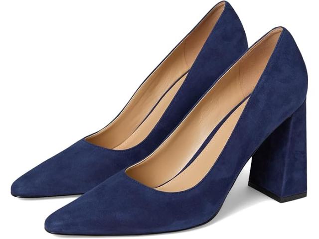 (取寄) マークフィッシャー レディース  Marc Fisher LTD women Minny Dark Blue Suede