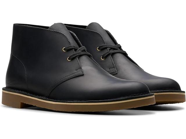 (取寄) クラークス メンズ  Clarks men Clarks Shepton Black Leather