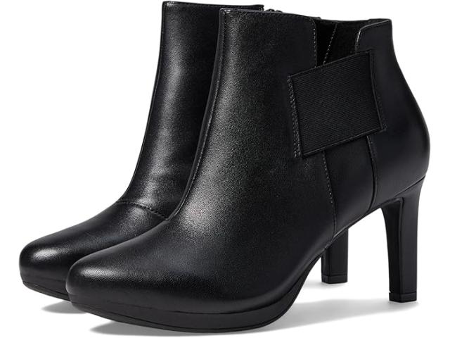 (取寄) クラークス レディース アンビル ライズ Clarks women Ambyr Rise Black Leather