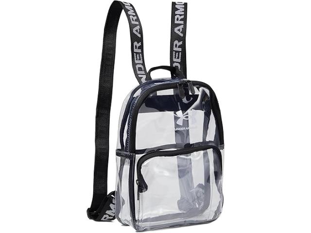 (取寄) アンダーアーマー スポーツスタイル ミニ クリア バックパック Under Armour Sportstyle Mini Clear Backpack Clear/Black/White