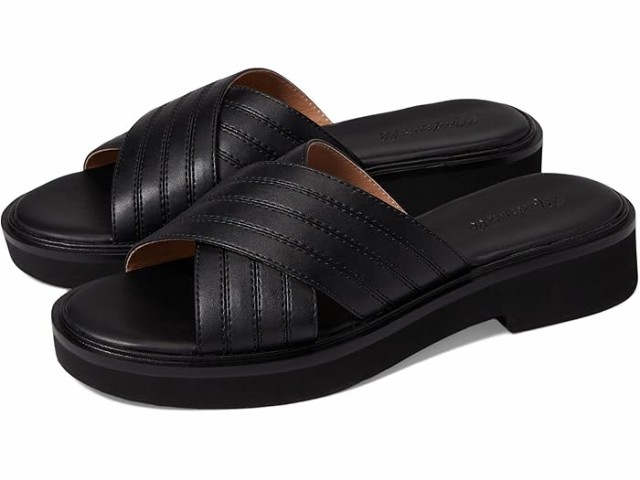 (取寄) メイドウェル レディース ザ アリナ プラットフォーム サンダル Madewell women Madewell The Alina Platform Sandal True Blackの通販は