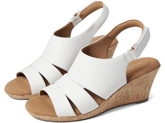 (取寄) ロックポート レディース ブライアー スリング Rockport women Briah Sling White Leatherの通販は