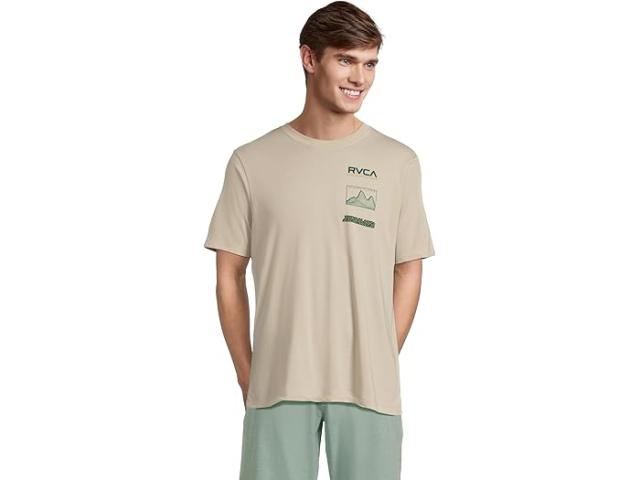 (取寄) ルーカ メンズ ルーカ Xt スタックス ショート スリーブ RVCA men Rvca Xt Stacks Short Sleeve Light Khaki