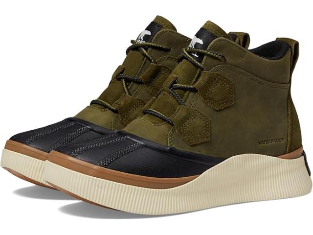 (取寄) ソレル レディース アウト n アバウト Iv クラシック ウォータープルーフ SOREL women SOREL Out N About IV Classic Waterproof Utility Green/Black