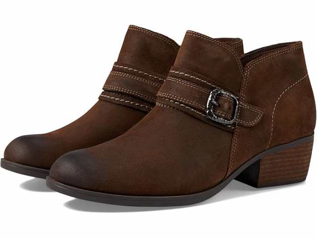 (取寄) クラークス レディース チャールテン ベイ Clarks women Charlten Bay Dark Tan Suedeの通販は