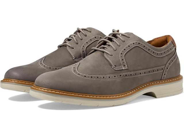 (取寄) フローシャイム メンズ ノーウォーク ウィングチップ オックスフォード Florsheim men Florsheim Norwalk Wingtip Oxford Gray Nubuck