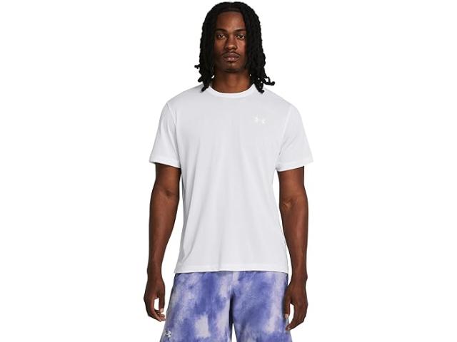 (取寄) アンダーアーマー メンズ ストリーカー T-シャツ Under Armour men Streaker T-Shirt White/Reflective