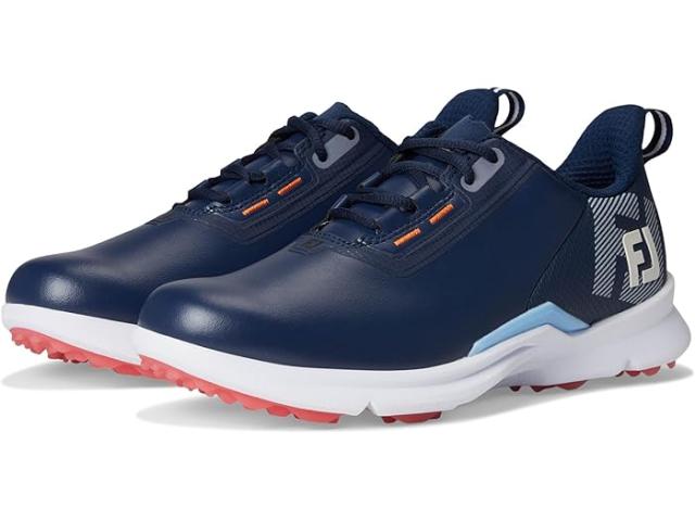 (取寄) フットジョイ レディース FJ フューエル ゴルフ シューズ - プリビアス シーズン FootJoy women FJ Fuel Golf Shoes - Previous Season Navy/White/Pink