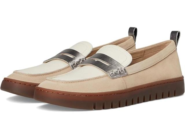 (取寄) バイオニック レディース アップタウン シューズ VIONIC women Uptown Loafer/Moc Shoes Lucid Beige Multi