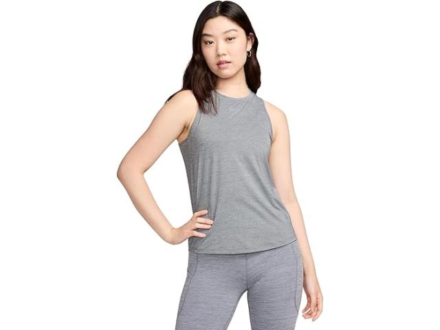 (取寄) ナイキ レディース ワン クラシック ドライ-フィット タンク トップ Nike women One Classic Dri-FIT Tank Top Smoke Grey/Heather/Black