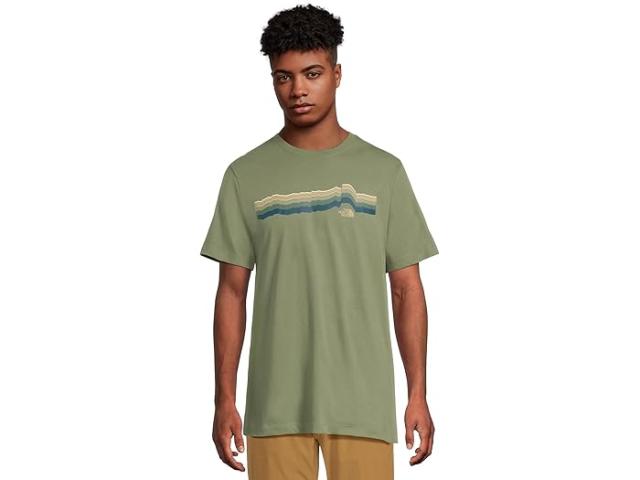 (取寄) ノースフェイス メンズ エボリューション テキーラ サンライズ ショート スリーブ ティー グラフィック The North Face men Evolution Tequila Sunrise Short Sleeve Tee Graphic Bark Mist