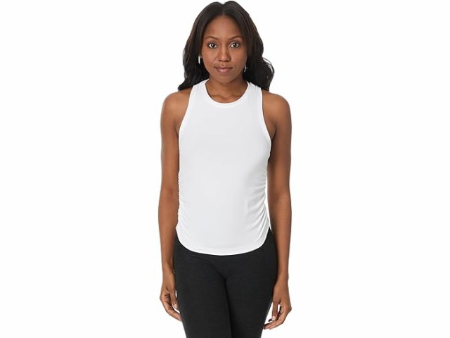 (取寄) ビヨンドヨガ レディース フェザーウェイト ユア フィット シャード タンク Beyond Yoga women Beyond Yoga Featherweight Your Fit Shirred Tank Cloud Whiteの通販は