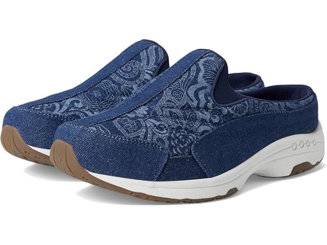 (取寄) イージースピリット レディース トラベルタイム Easy Spirit women Traveltime 737 Dark Blue Floral Denim