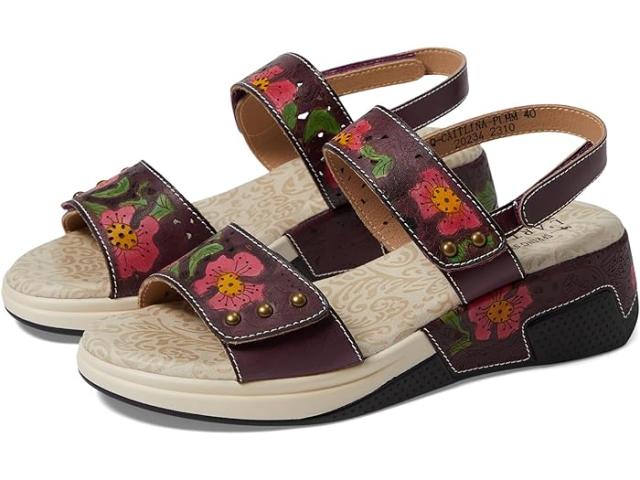 (取寄) ラルティストバイスプリングステップ レディース  L'Artiste by Spring Step women L'Artiste by Spring Step Caitlina Plum Multi