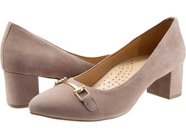 (取寄) トロッターズ レディース ケンジ Trotters women  Kenzie Taupe Suede