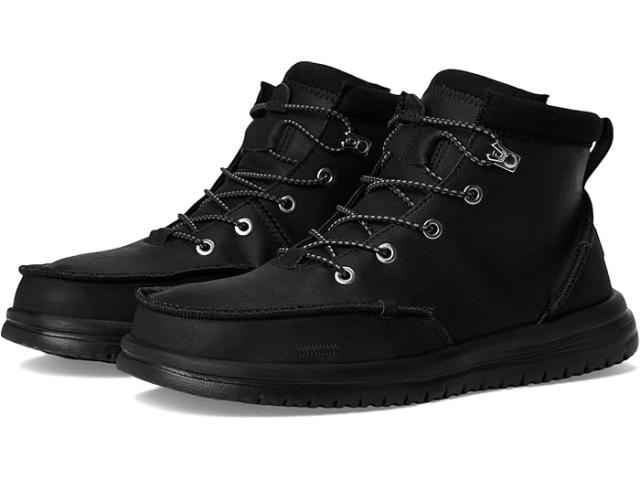 (取寄) ヘイ デュード メンズ ブラッドリー クラシック タンブルド Hey Dude men Bradley Classic Tumbled Black/Black