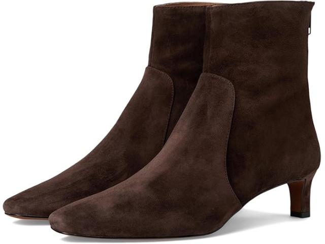 (取寄) メイドウェル レディース ダイムズ キトン ヒール ブーツ - スエード Madewell women Dimes Kitten Heel Boot - Suede Turkish Coffee Suede