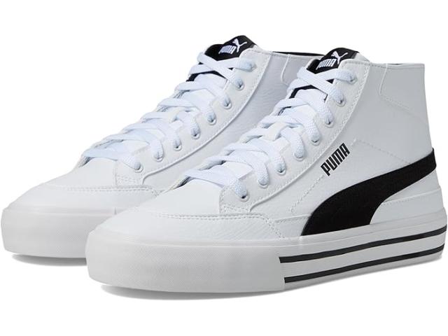 (取寄) プーマ メンズ コート クラシック バルク ミッド PUMA men PUMA Court Classic Vulc Mid Puma White/Puma Black 1の通販は登山靴・トレッキングシューズ