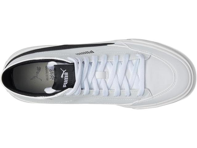 (取寄) プーマ メンズ コート クラシック バルク ミッド PUMA men PUMA Court Classic Vulc Mid Puma White/Puma Black 1の通販は