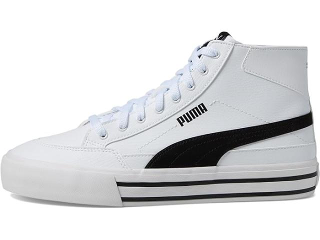 (取寄) プーマ メンズ コート クラシック バルク ミッド PUMA men PUMA Court Classic Vulc Mid Puma White/Puma Black 1の通販は