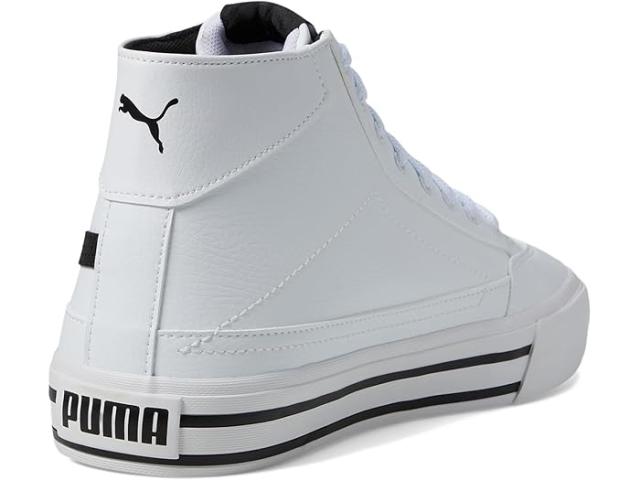 (取寄) プーマ メンズ コート クラシック バルク ミッド PUMA men PUMA Court Classic Vulc Mid Puma White/Puma Black 1の通販は