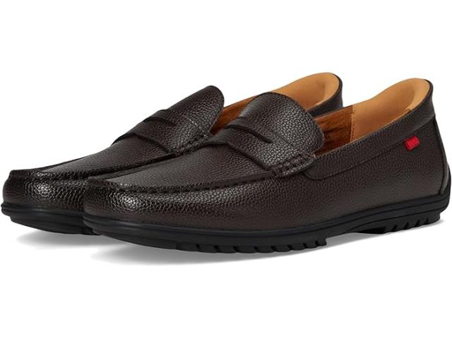 (取寄) マークジョセフニューヨーク メンズ ジョン ストリート フリー Marc Joseph New York men John Street (Hands Free Technology) Mocha Grainy Leather