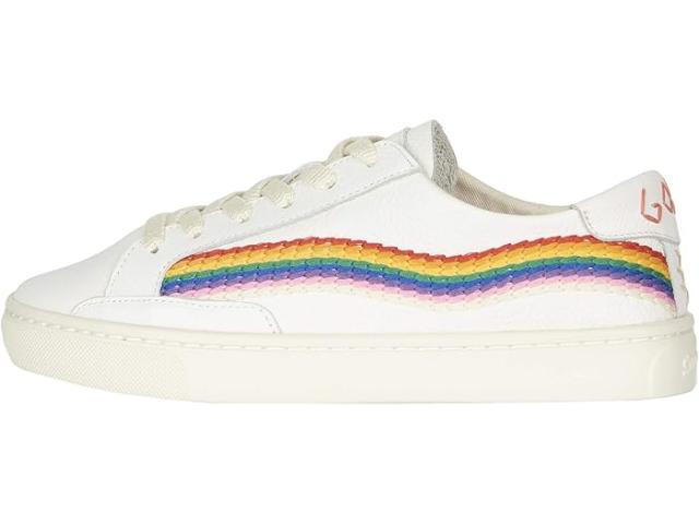 (取寄) ソルドス レディース レインボー ウェーブ スニーカー Soludos women Rainbow Wave Sneaker Whiteの通販は