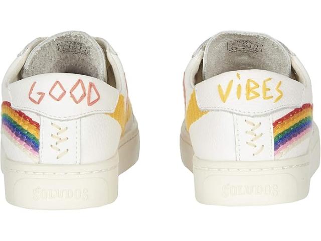 (取寄) ソルドス レディース レインボー ウェーブ スニーカー Soludos women Rainbow Wave Sneaker Whiteの通販は