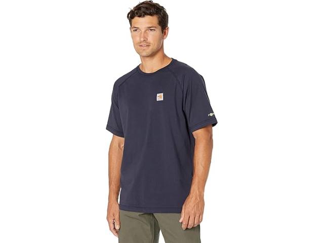 (取寄) カーハート メンズ フレームレジスタント フォース ショート スリーブ T-シャツ Carhartt men Flame-Resistant Force Short Sleeve T-Shirt Dark Navy