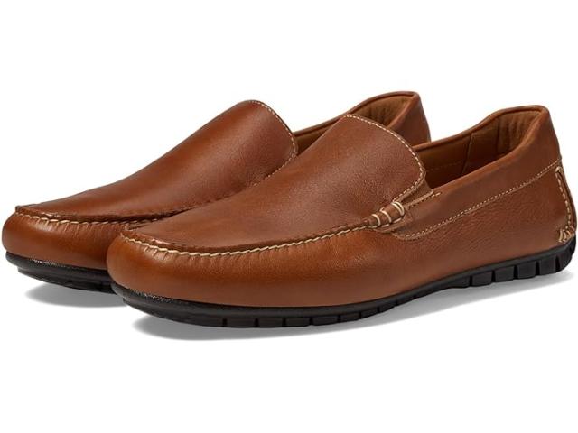 (取寄) ジョンストン&マーフィー メンズ コート モック ヴェニーシャン Johnston & Murphy men Johnston & Murphy Cort Moc Venetian Tan Full Grain