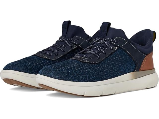 (取寄) フローシャイム メンズ フリート ニット エラスティック レース スニーカー Florsheim men Fleet Knit Elastic Lace Sneakers Navy