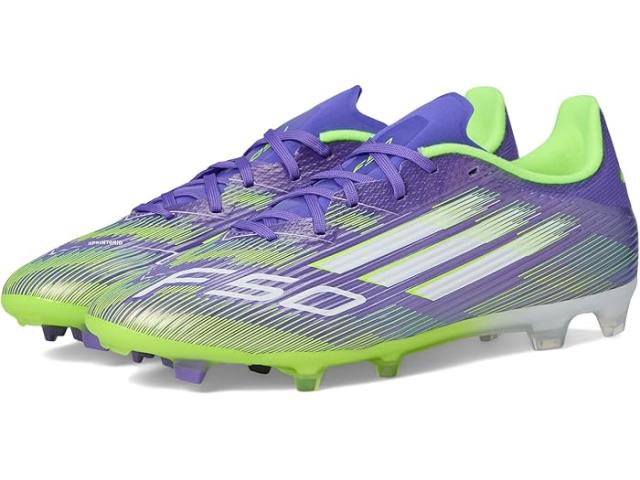 (取寄) アディダス リーグ ファーム グランド サッカー クリーツ adidas F50 League Firm Ground Soccer Cleats Purple Rush/White/Lucid Lemon