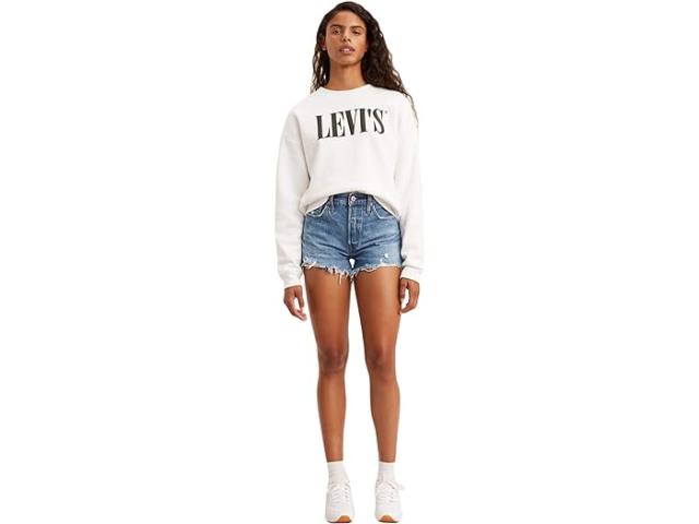 (取寄) リーバイス プレミアム レディース プレミアム 501 ハイライズ ショーツ Levi's Premium women Levi's Premium Premium 501 High-Rise Shorts Athens Mid