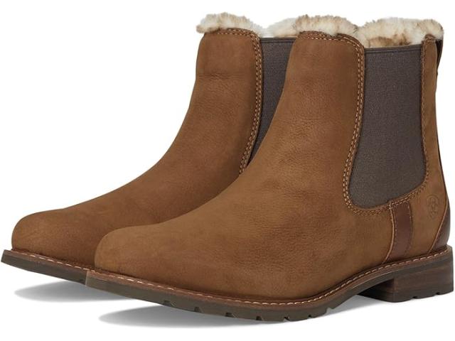 (取寄) アリアット レディース ウェックスフォード シェルパ ウォータープルーフ Ariat women Wexford Sherpa Waterproof Amber Brown