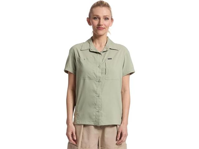 (取寄) コロンビア レディース シルバー リッジ ユーティリティ ショート スリーブ シャツ Columbia women Silver Ridge Utility Short Sleeve Shirt Safari 1