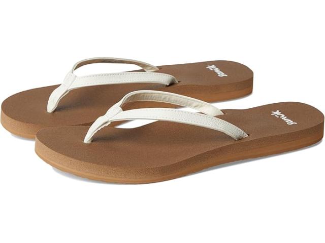 (取寄) サヌーク レディース ヨガ ジョイ リ Sanuk women Yoga Joy II White