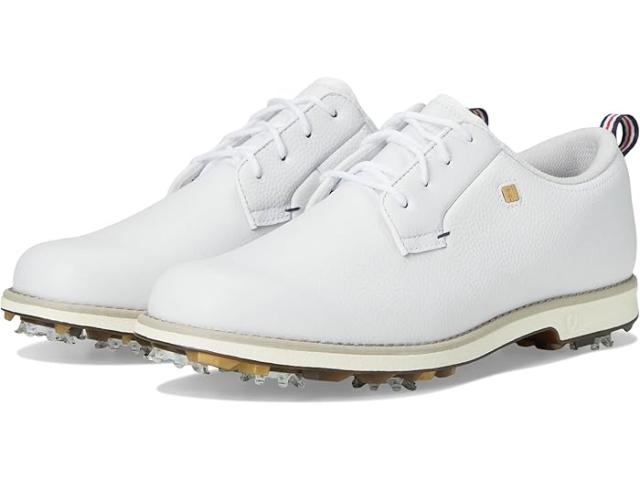 (取寄) フットジョイ レディース プレミア シリーズ - サイプレス ゴルフ シューズ FootJoy women Premiere Series - Cypress Golf Shoes White/Gold/Navy