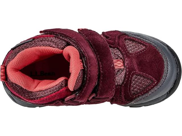 (取寄) キッズ トレイル モデル ウォーター レジスタント ハイカー (トドラー) L.L.Bean Kids kids Trail Model Water Resistant Hiker (Toddler) Black Cherry