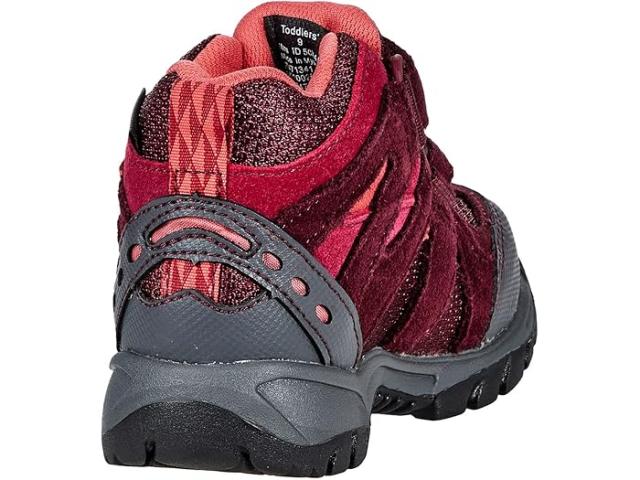 (取寄) キッズ トレイル モデル ウォーター レジスタント ハイカー (トドラー) L.L.Bean Kids kids Trail Model Water Resistant Hiker (Toddler) Black Cherry