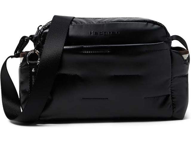 (取寄) ヘデグレン レディース コージー ショルダー バッグ Hedgren women Hedgren Cozy Shoulder Bag Black 1